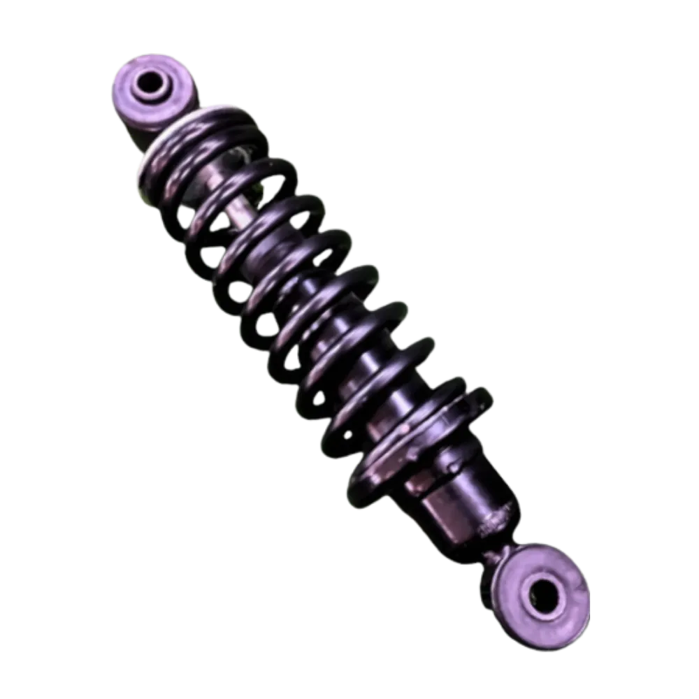 Heavy-duty shock absorber with coil spring for trucks and buses