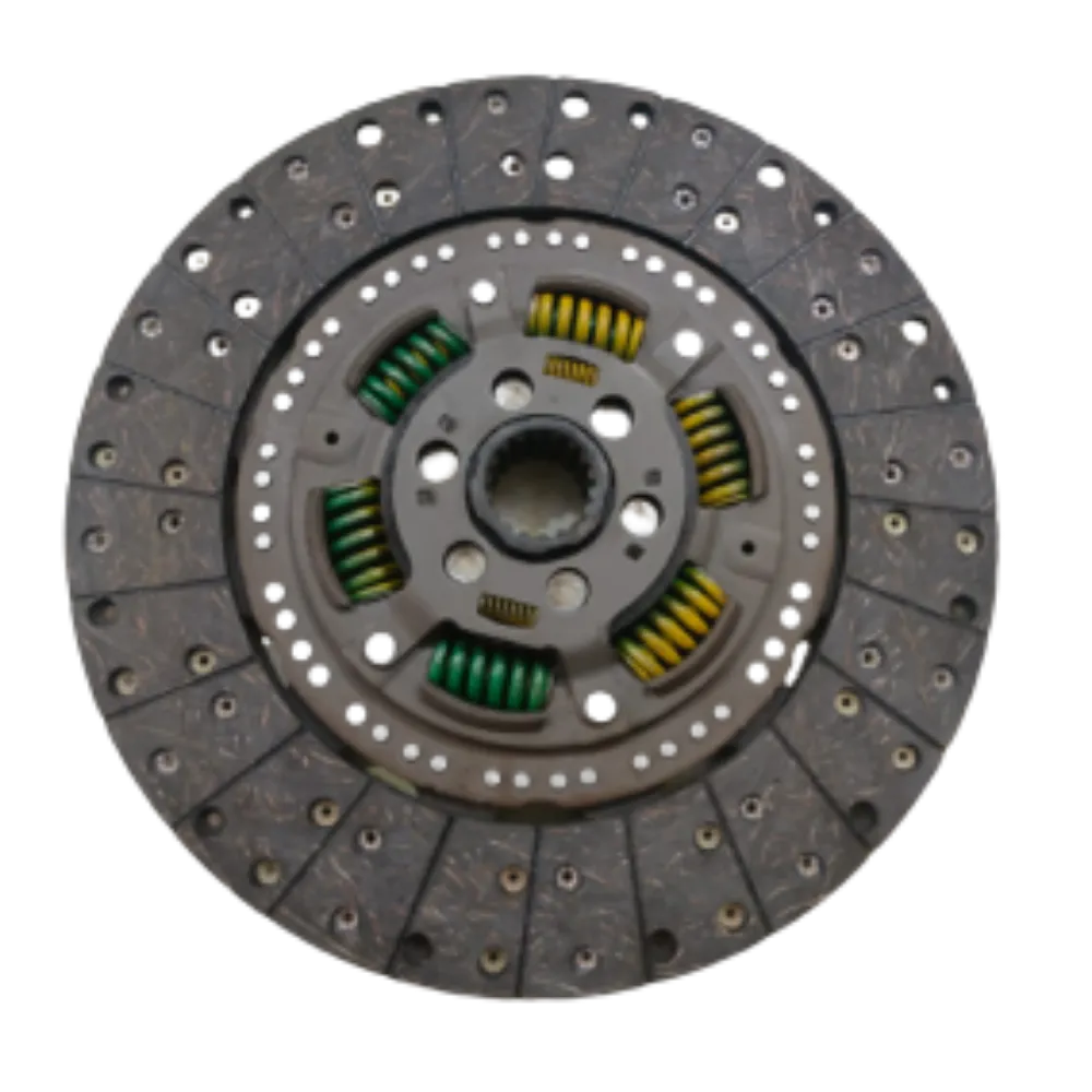 Clutch plate disc for heavy-duty vehicles