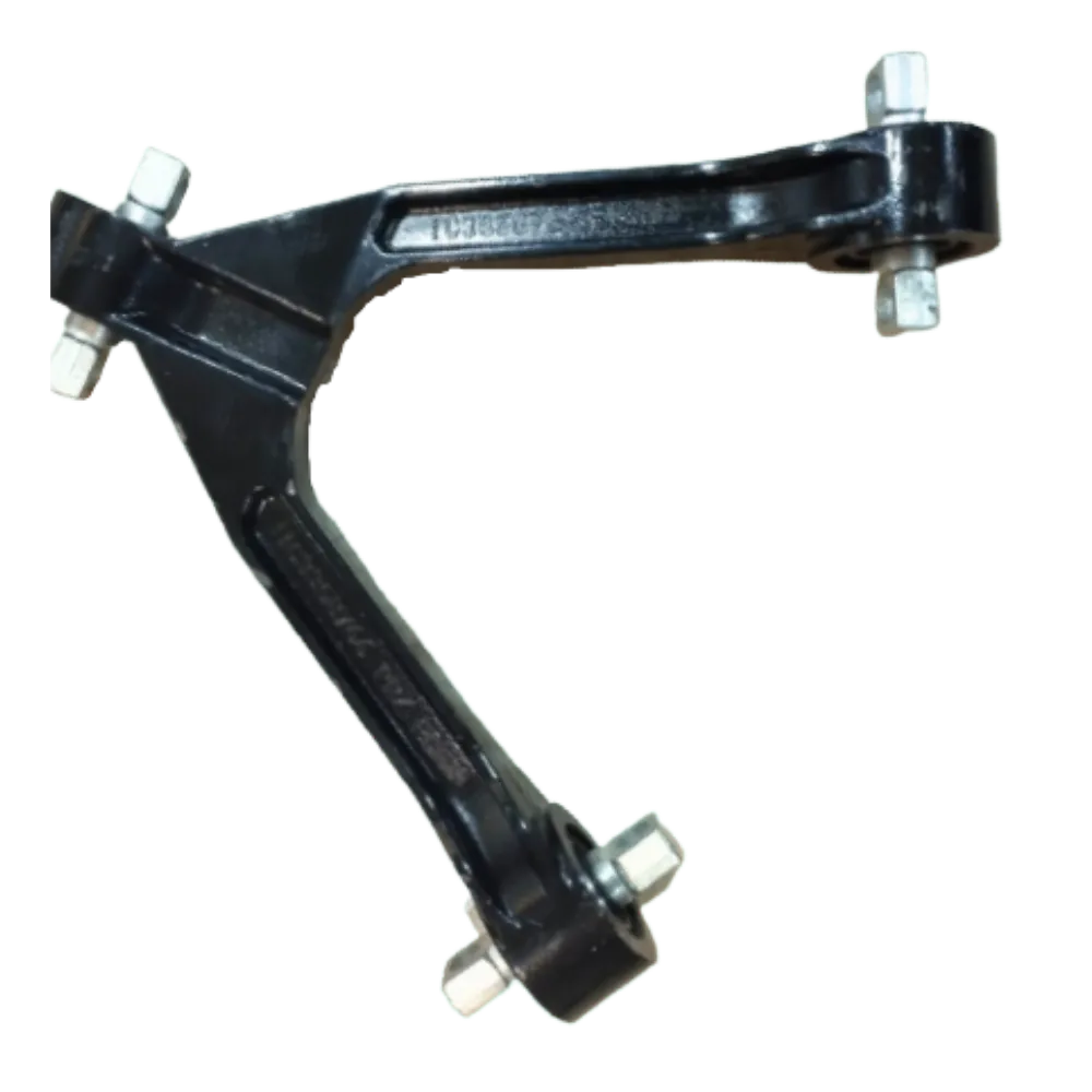 Control arm suspension component for heavy vehicles