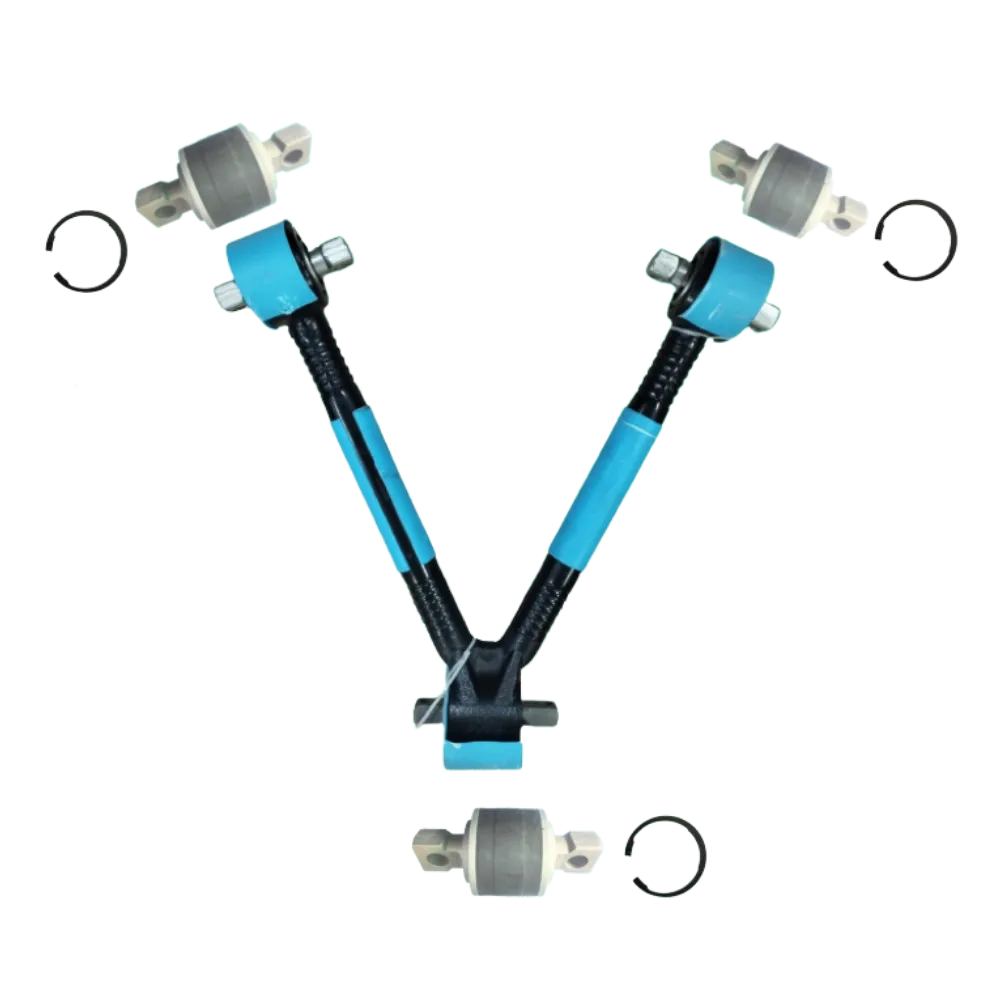 Dual stabilizer link rod assembly for vehicle suspension