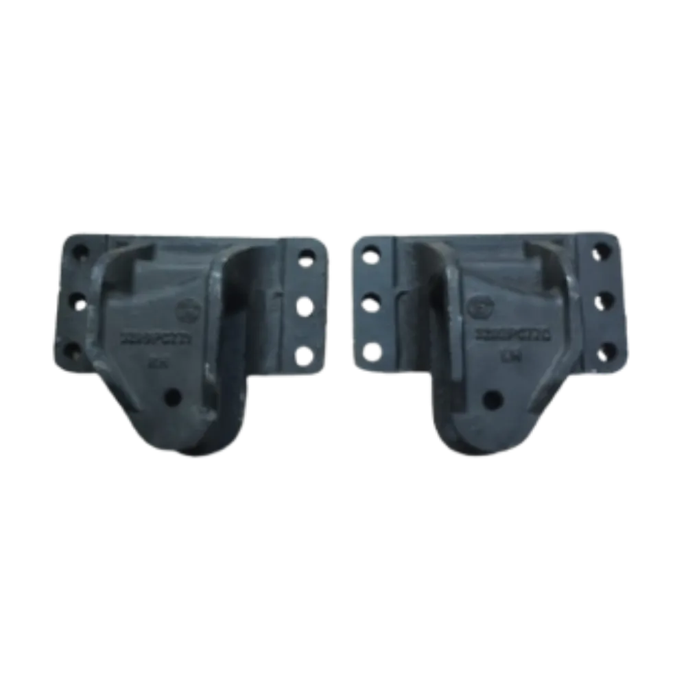 Pair of vehicle brake caliper brackets