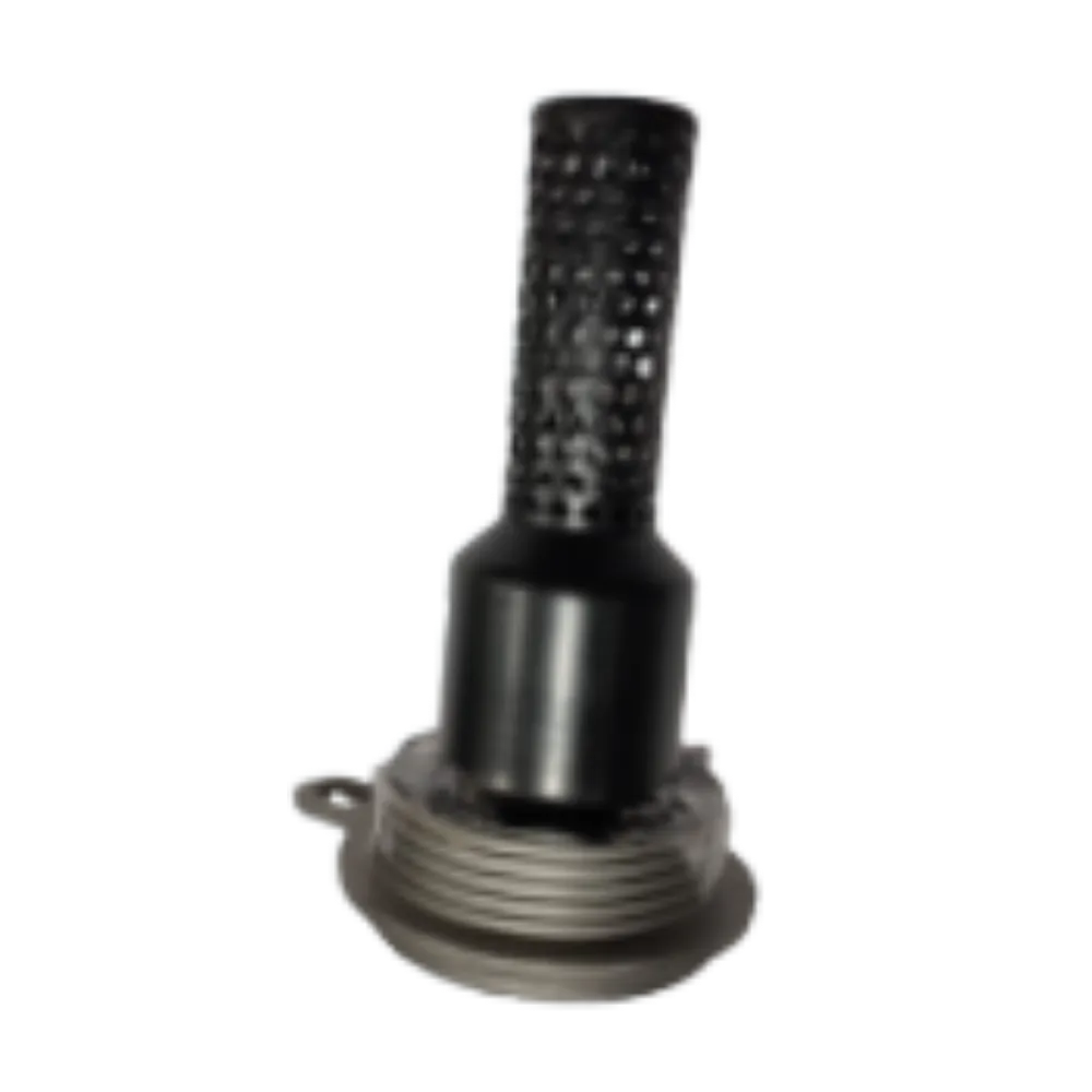 Threaded shaft component for suspension system